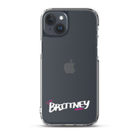 Clear iPhone Case - Brittney Blessed