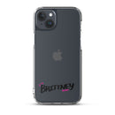 Clear iPhone Case - Brittney Blessed