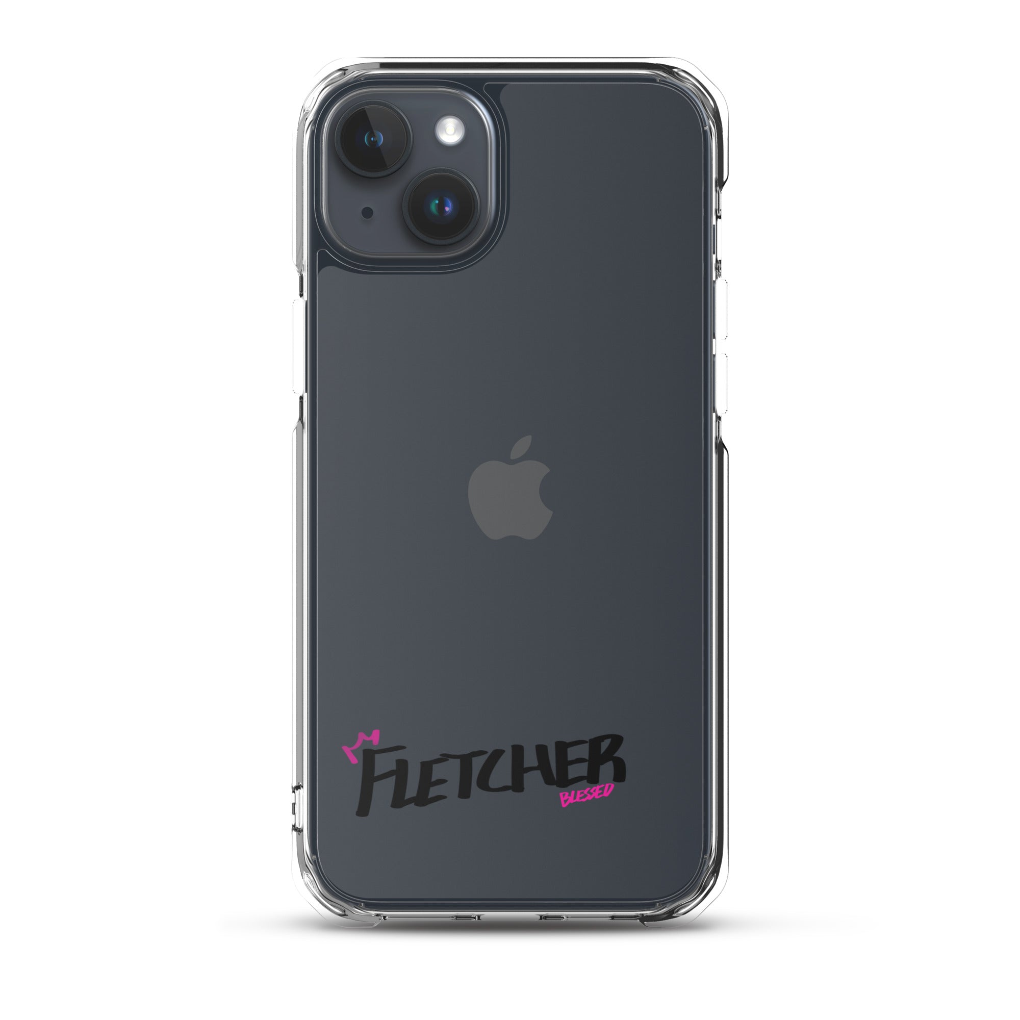 Clear iPhone Case - Fletcher Blessed