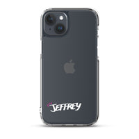 Clear iPhone Case - Jeffrey