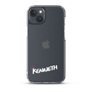 Clear iPhone Case - Kenneth