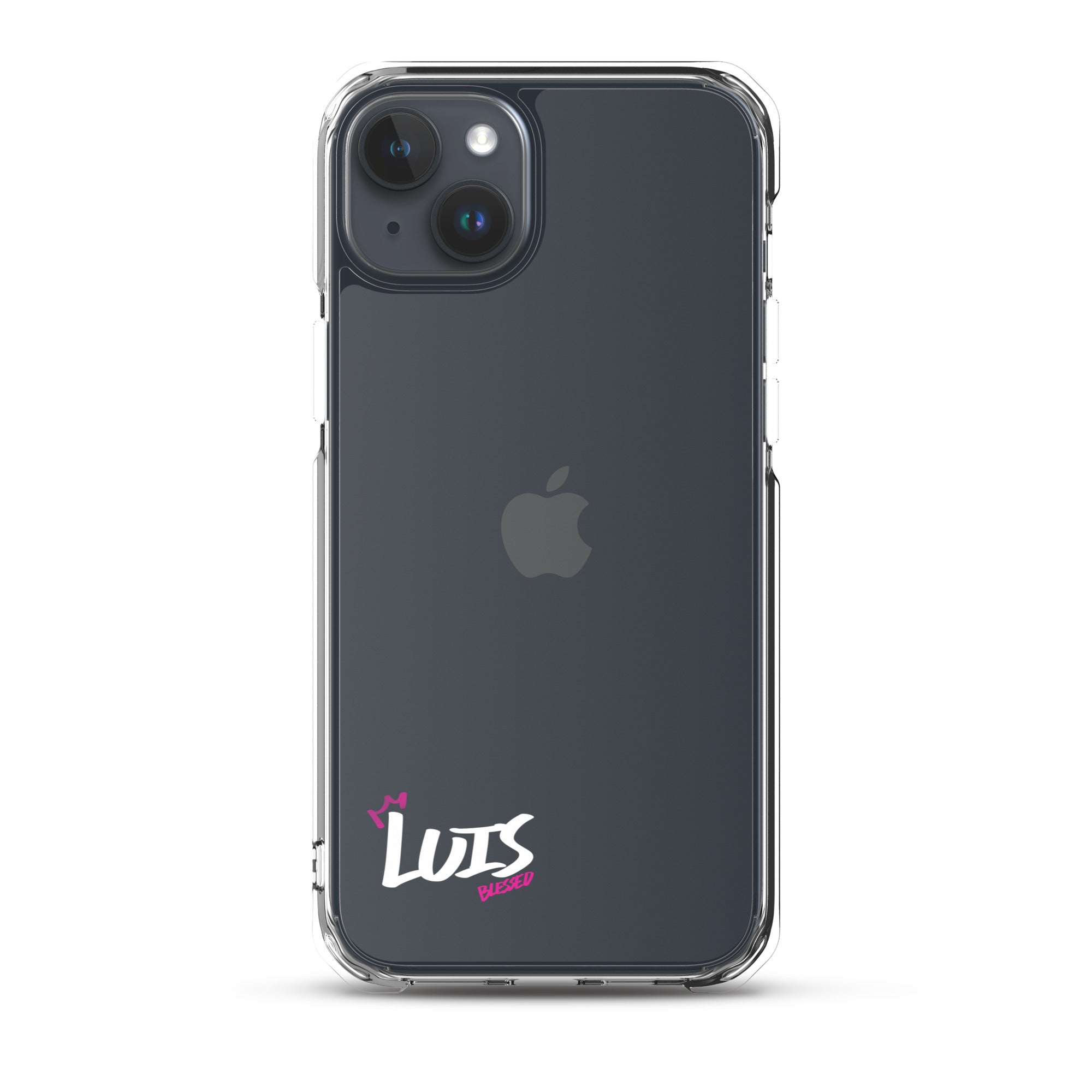 Clear iPhone Case - Luis Blessed