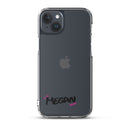 Clear iPhone Case - Megan Blessed