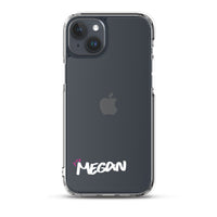 Clear iPhone Case - Megan