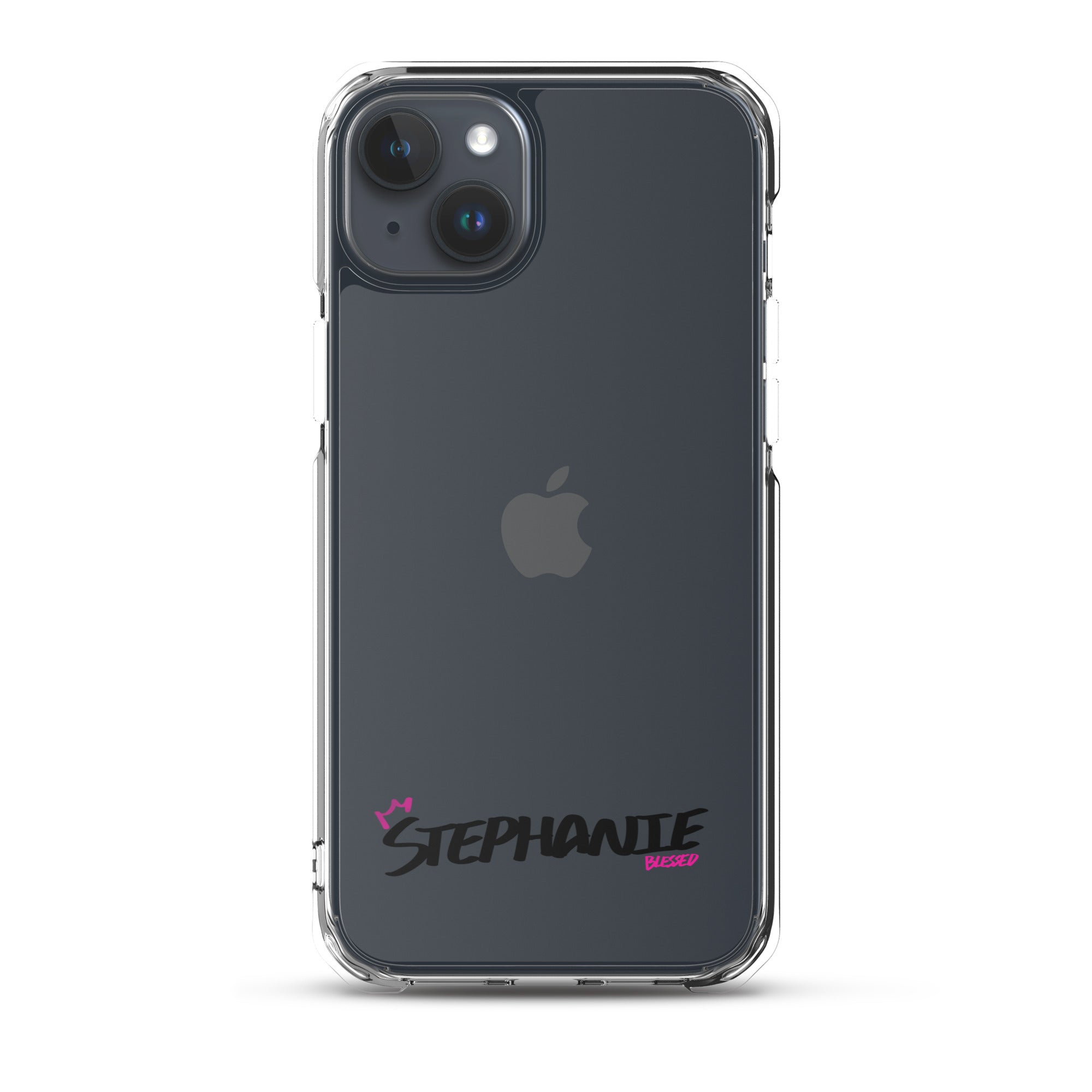 Clear iPhone Case - Stephanie Blessed