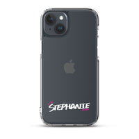 Clear iPhone Case - Stephanie Blessed