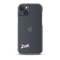 Clear iPhone Case - Zoe Blessed