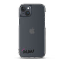 Clear iPhone Case Black Text - Alan