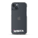 Clear iPhone Case - Rebecca