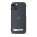 Clear iPhone Case - Rebecca Blessed