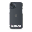 Clear iPhone Case - Brandon Blessed