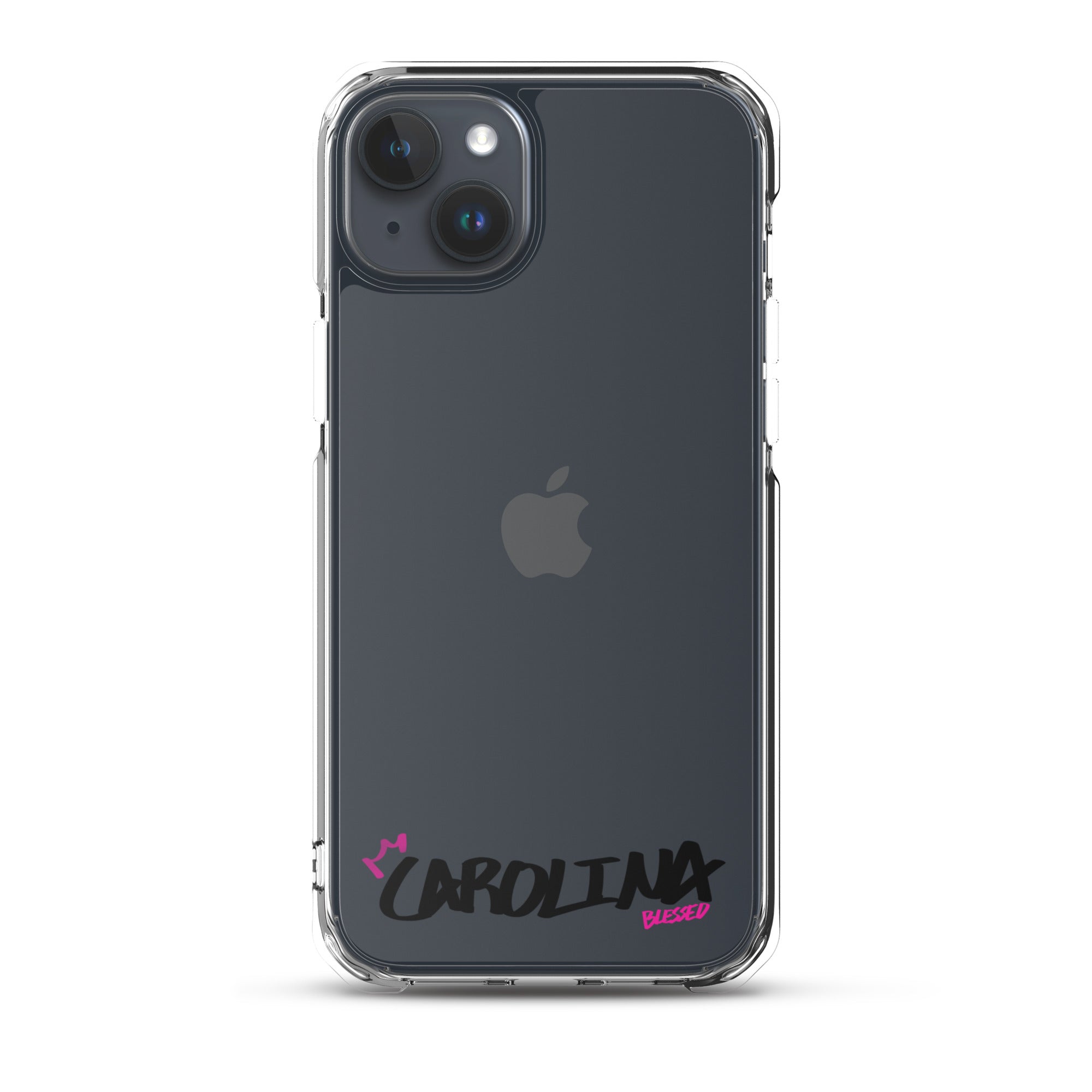 Clear iPhone Case - Carolina Blessed