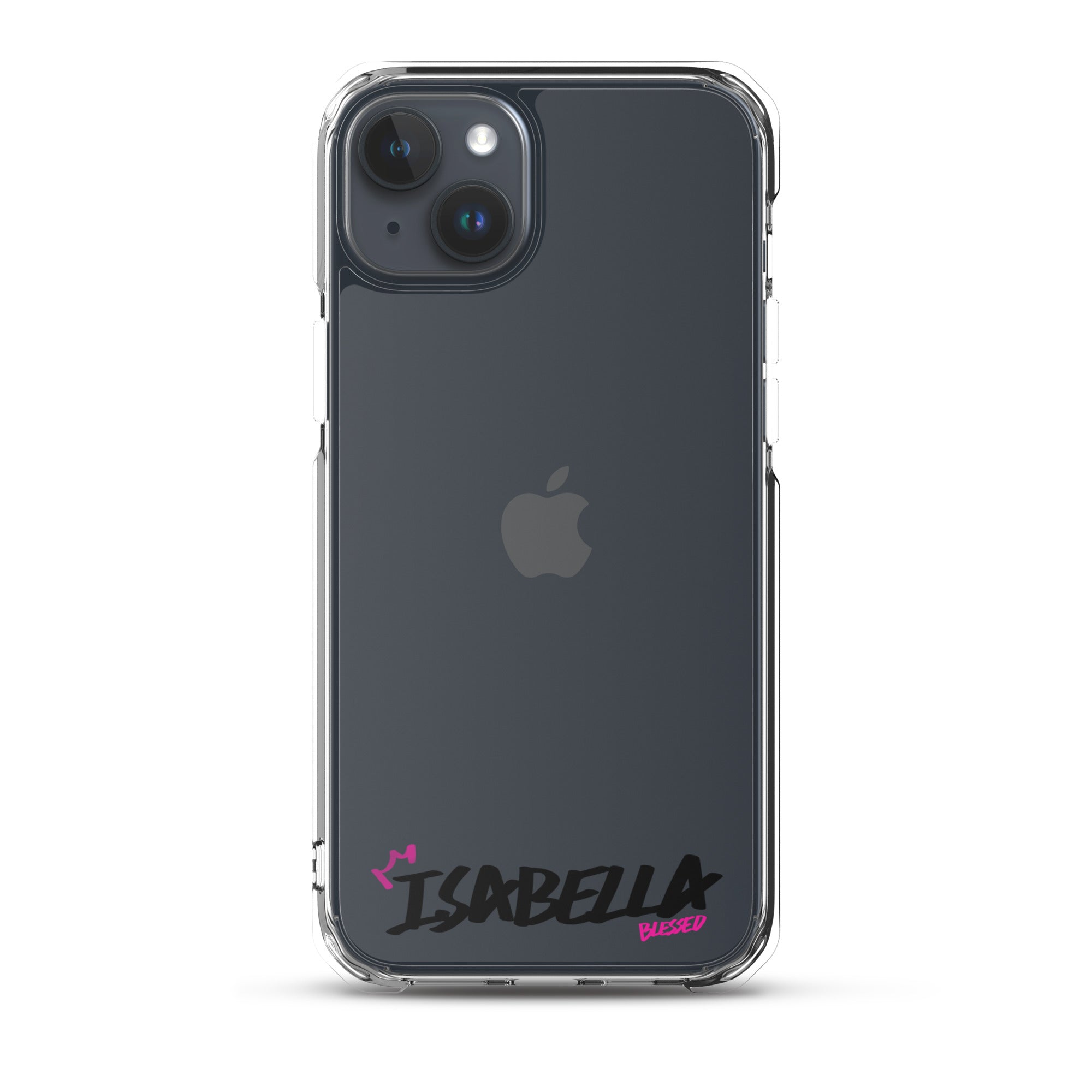 Clear iPhone Case - Isabella Blessed