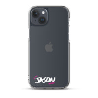 Clear iPhone Case - Jason Blessed