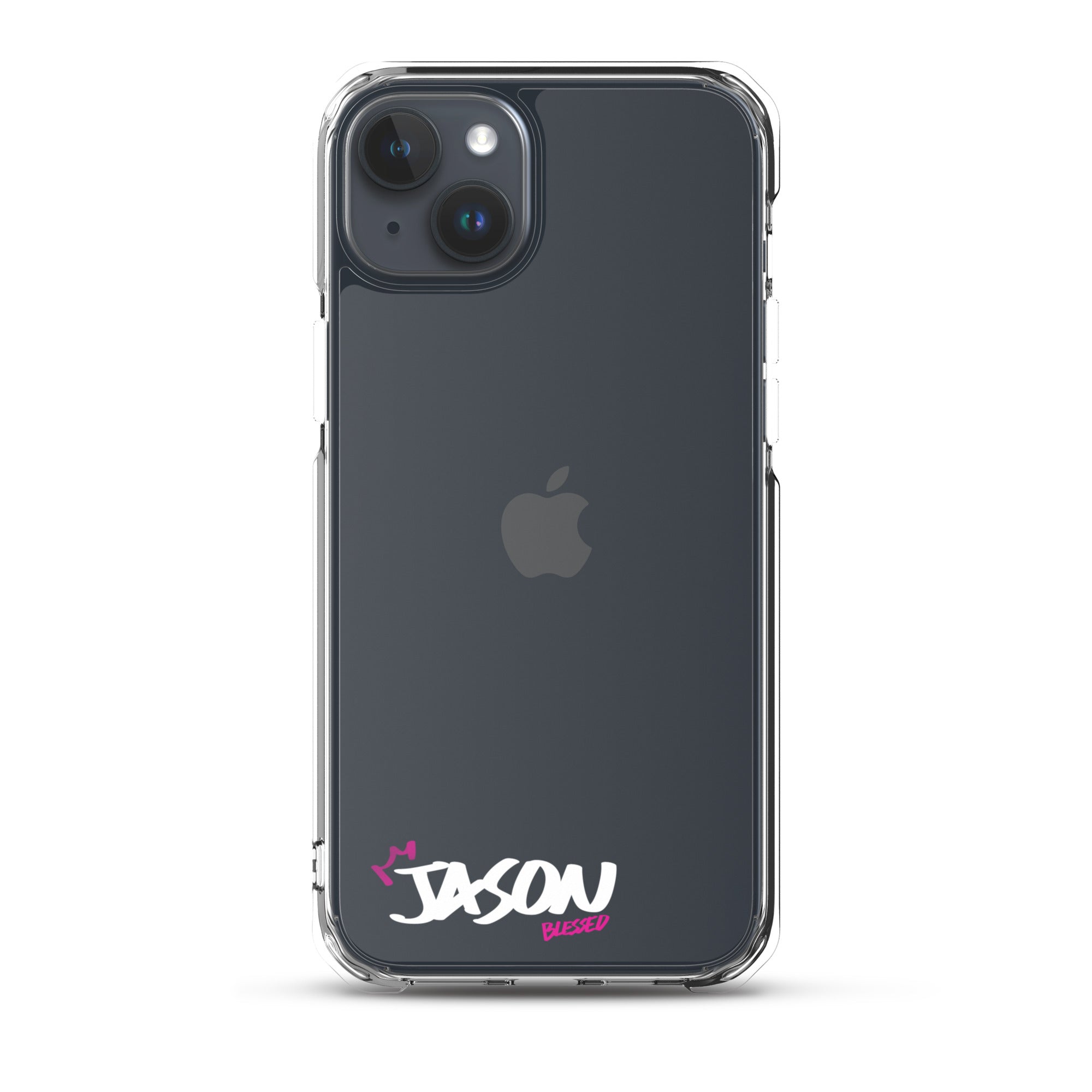 Clear iPhone Case - Jason Blessed