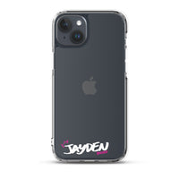 Clear iPhone Case - Jayden Blessed