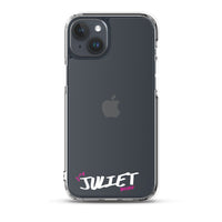 Clear iPhone Case - Juliet Blessed