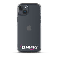 Clear iPhone Case - Timothy Blessed