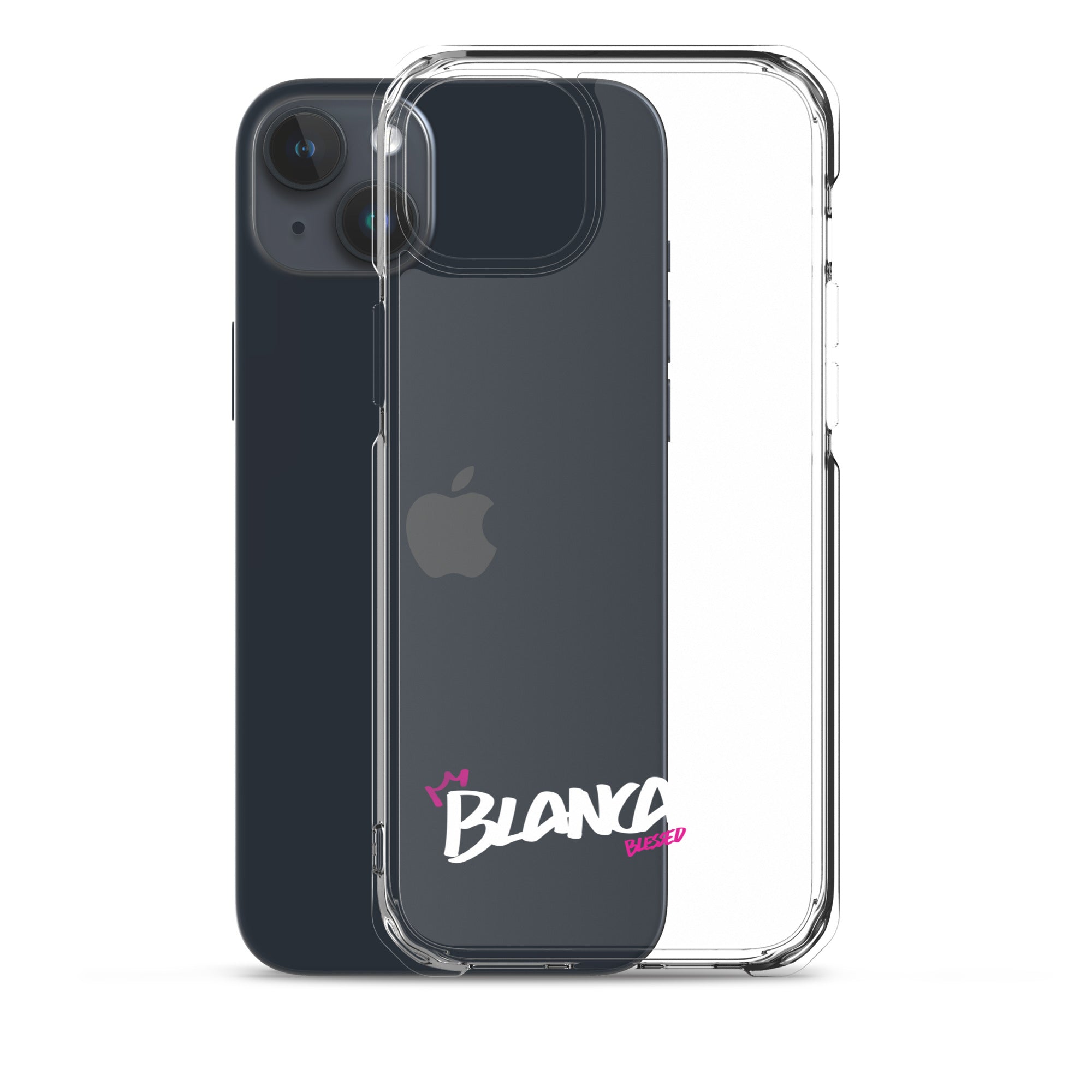 Clear iPhone Case - Blanca Blessed