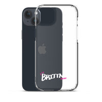 Clear iPhone Case - Brittney Blessed