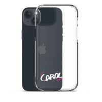 Clear iPhone Case - Carol Blessed