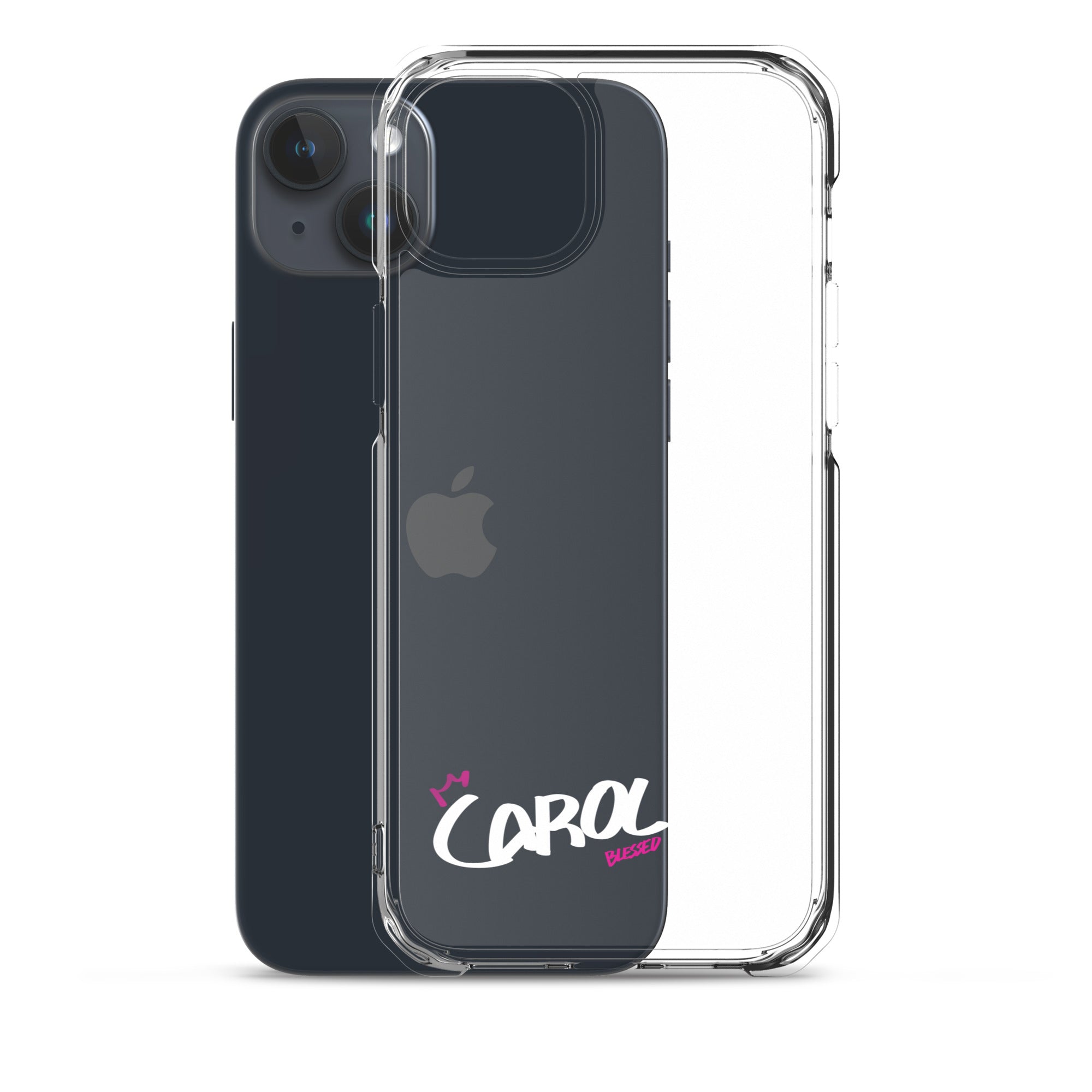 Clear iPhone Case - Carol Blessed