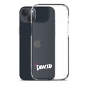 Clear iPhone Case - David