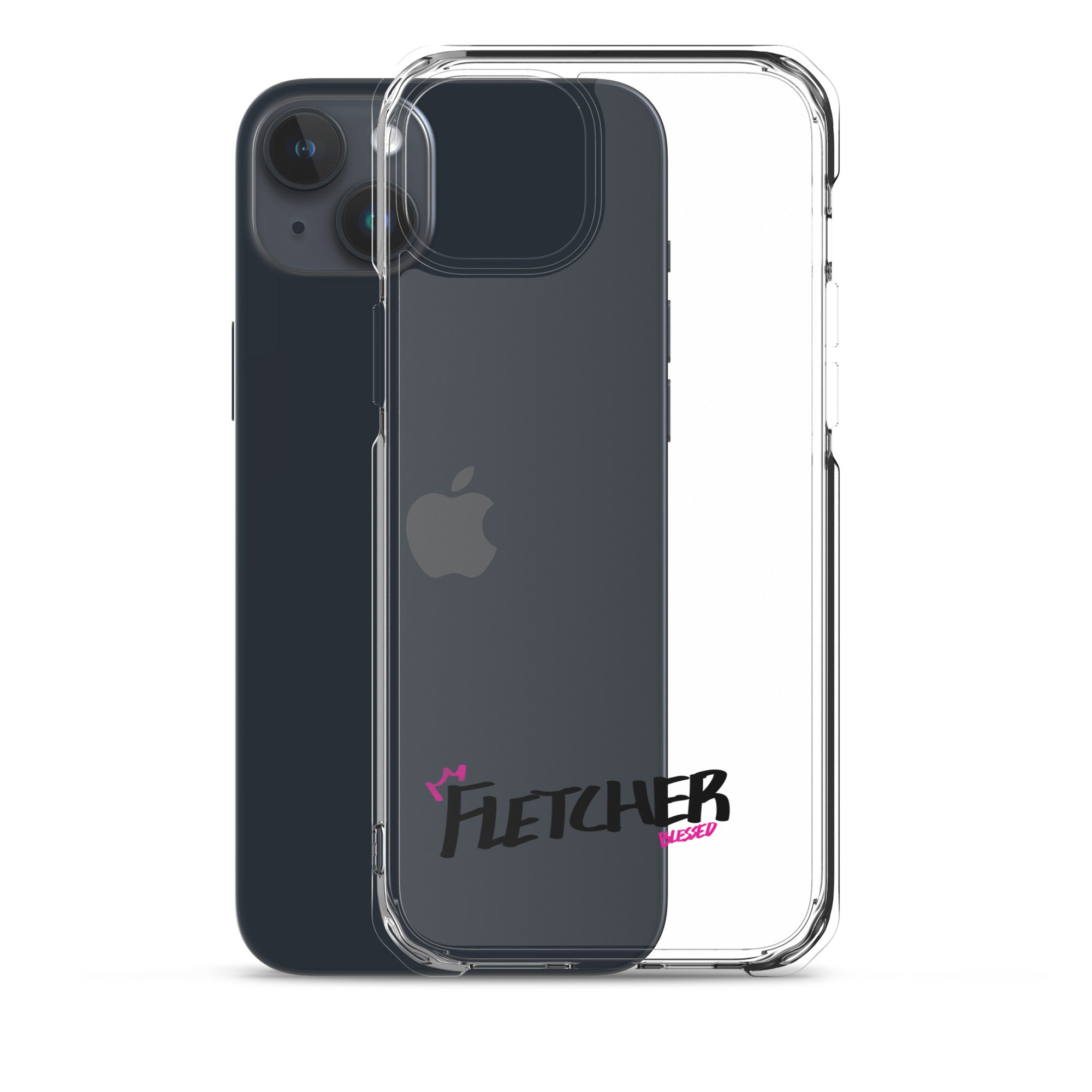 Clear iPhone Case - Fletcher Blessed