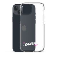 Clear iPhone Case - Janeska Blessed