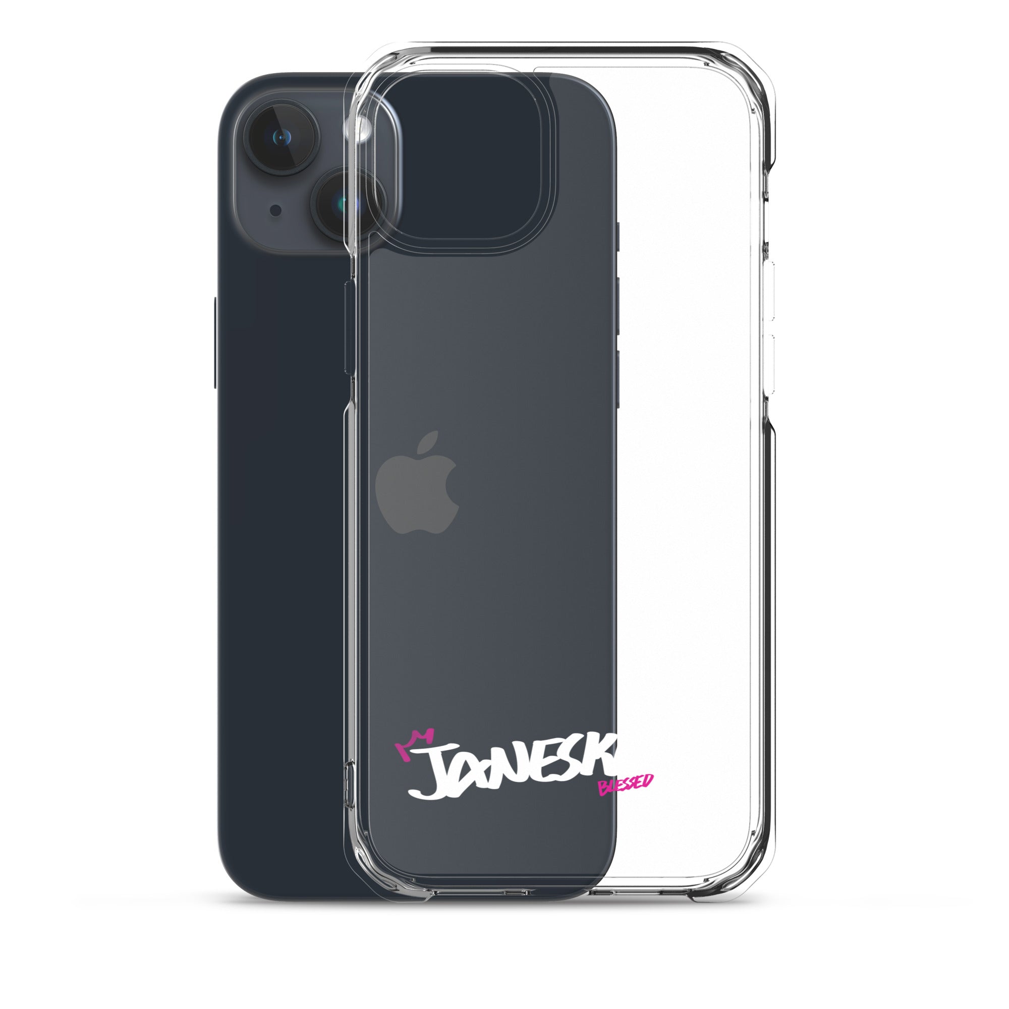 Clear iPhone Case - Janeska Blessed