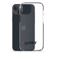 Clear iPhone Case - Jeffrey