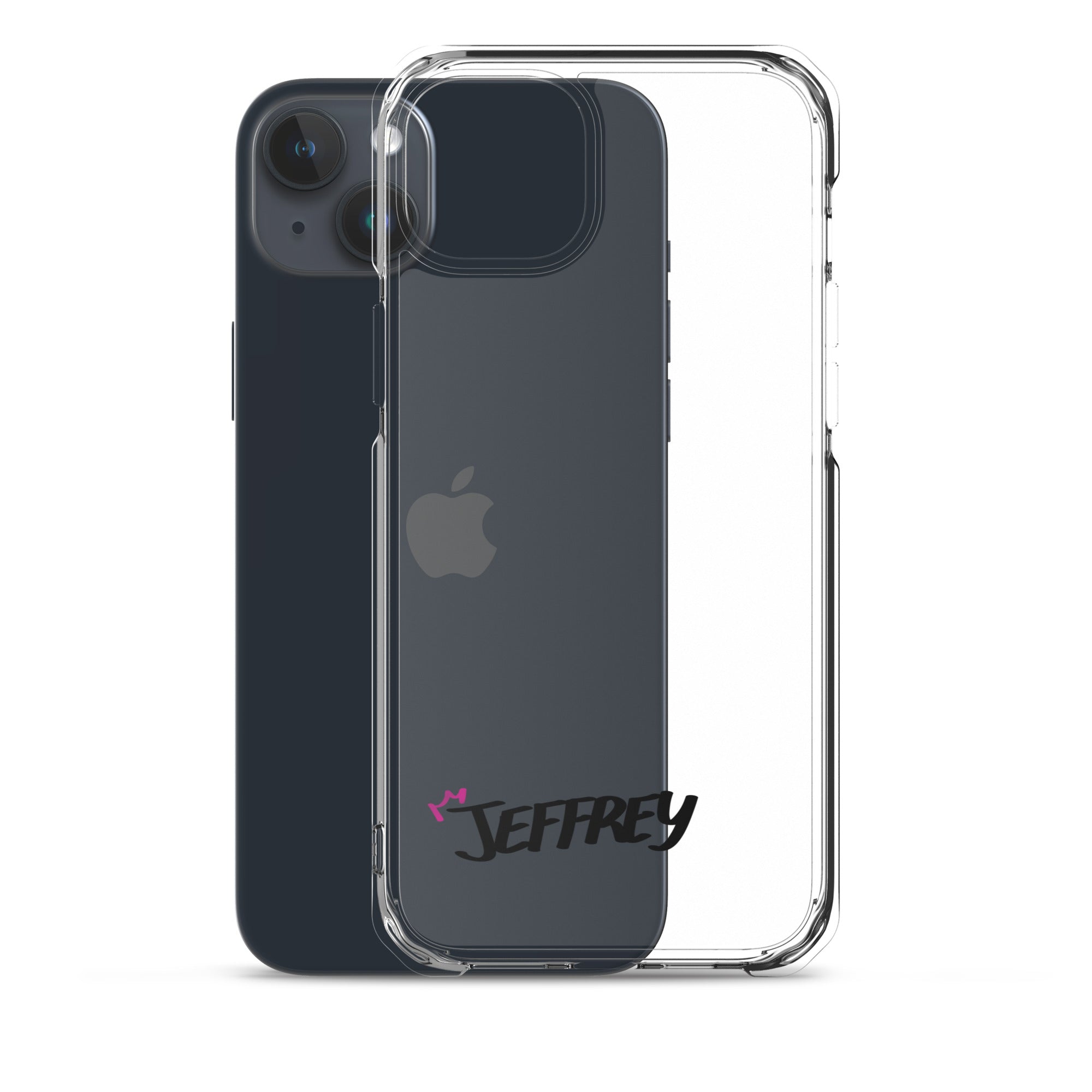 Clear iPhone Case - Jeffrey