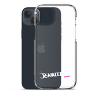 Clear iPhone Case - Jennifer Blessed