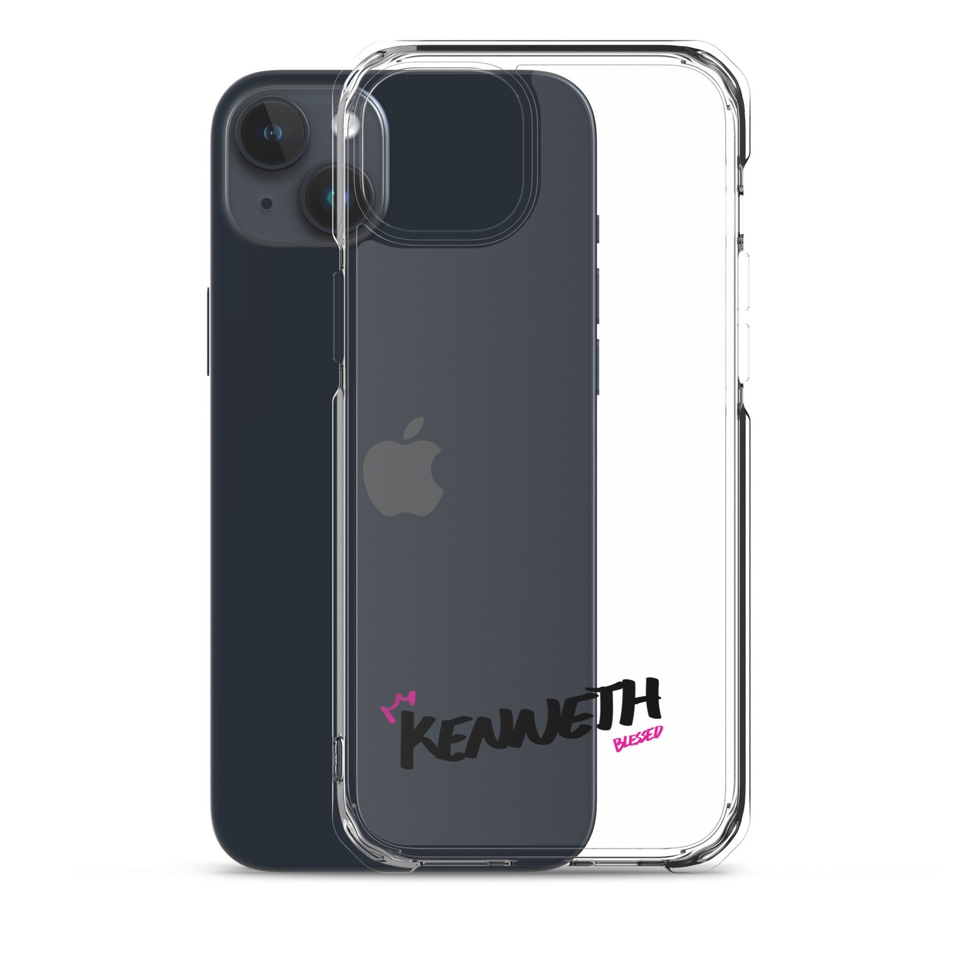 Clear iPhone Case - Kenneth Blessed