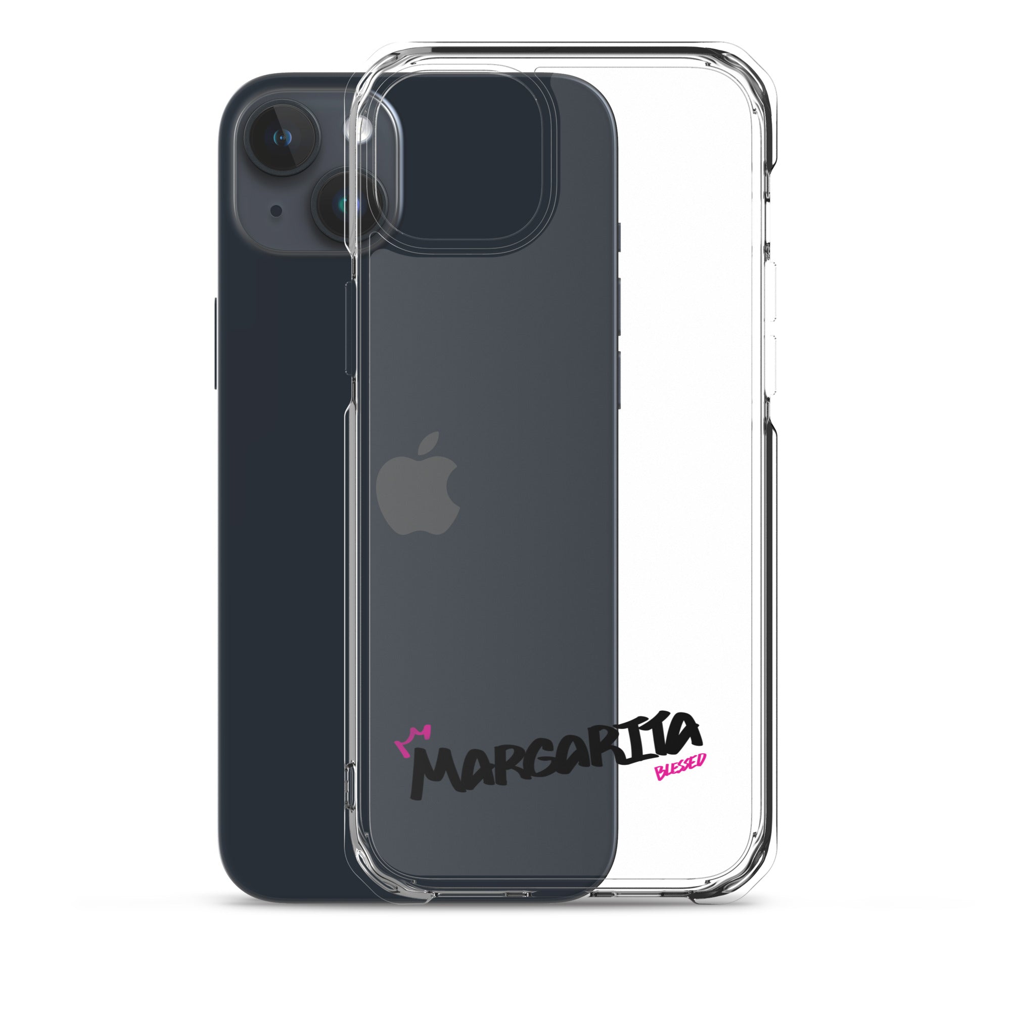 Clear iPhone Case - Margarita Blessed