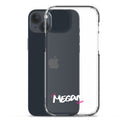 Clear iPhone Case - Megan Blessed