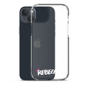 Clear iPhone Case - Rebecca