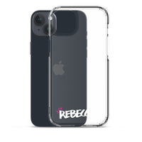 Clear iPhone Case - Rebecca