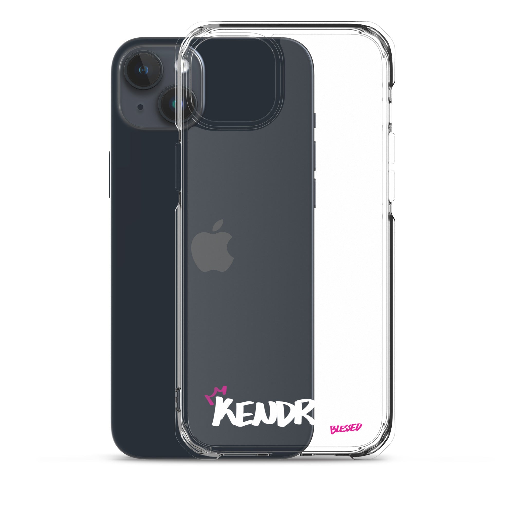 Clear iPhone Case - Kendrick Blessed