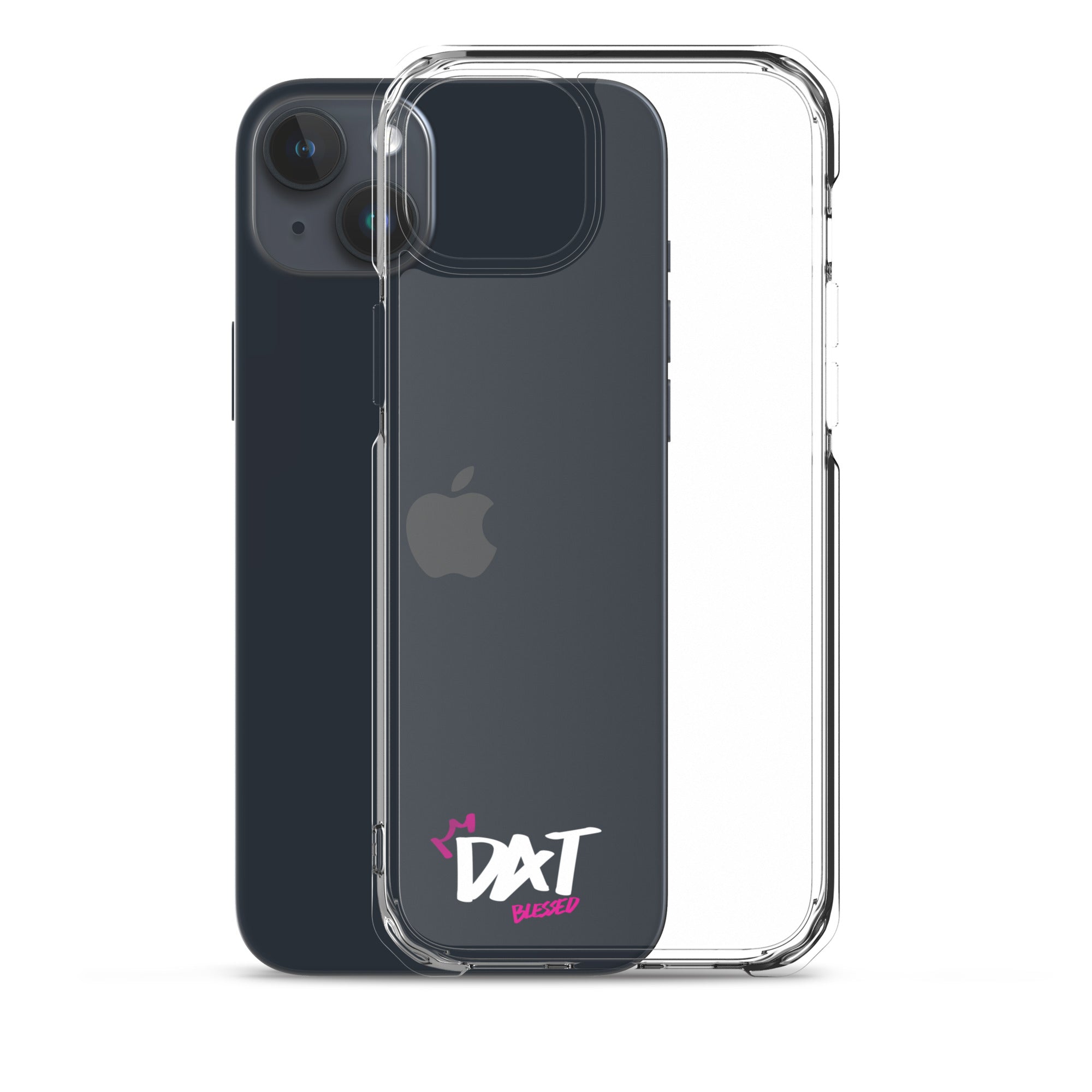 Clear iPhone Case - Dat Blessed