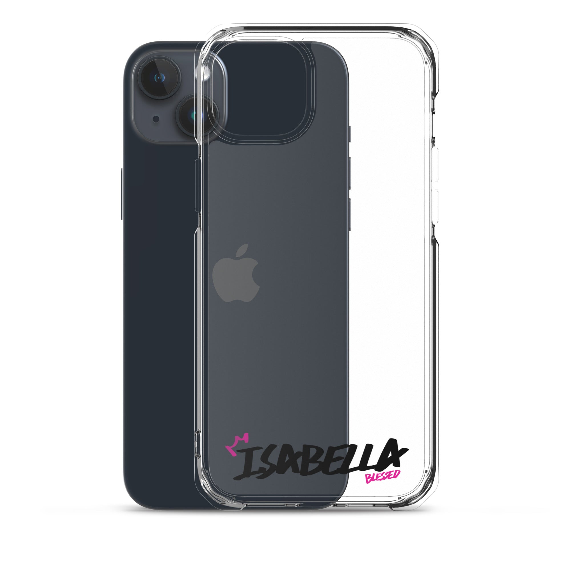 Clear iPhone Case - Isabella Blessed