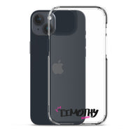 Clear iPhone Case - Timothy Blessed