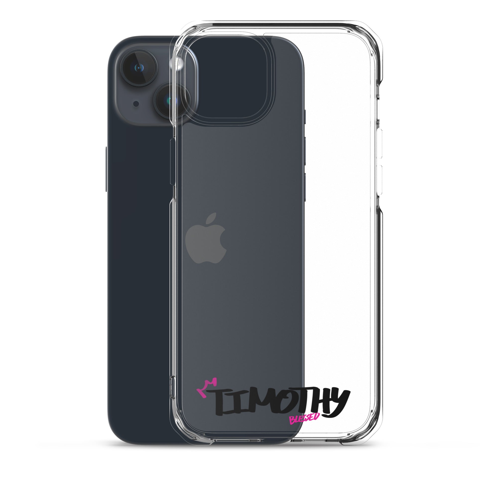 Clear iPhone Case - Timothy Blessed