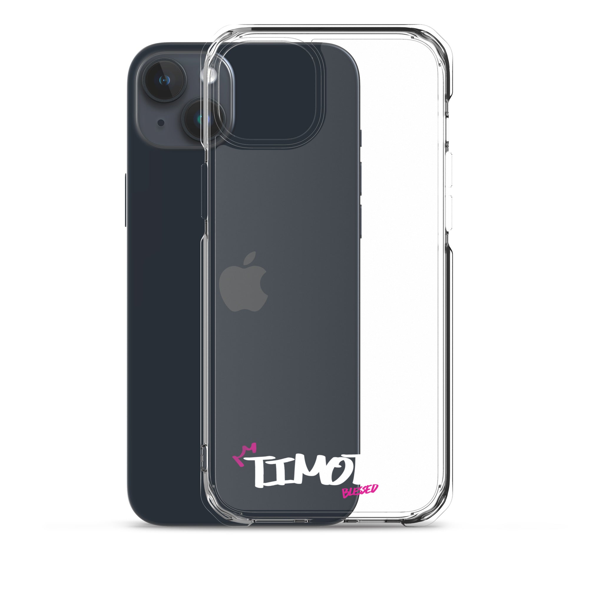 Clear iPhone Case - Timothy Blessed