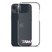 Clear iPhone Case - Tran Blessed