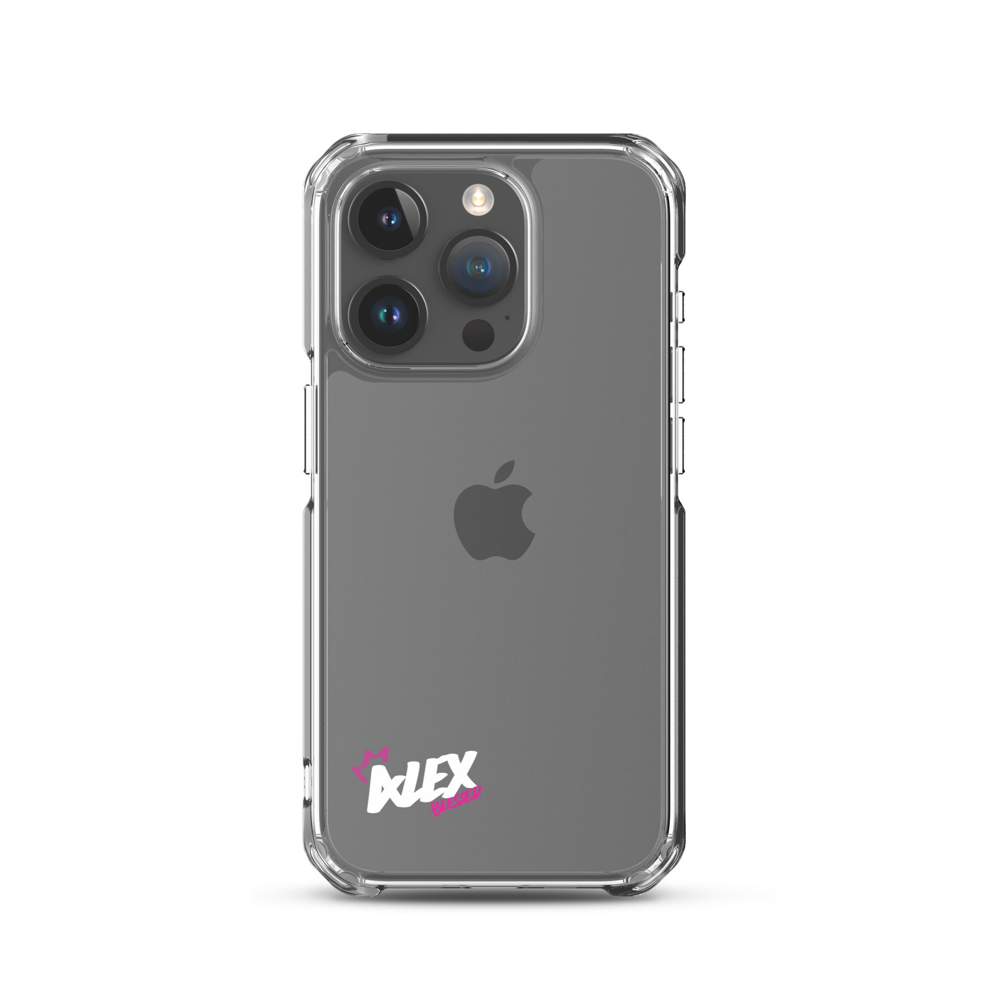 Clear iPhone Case - Alex Blessed