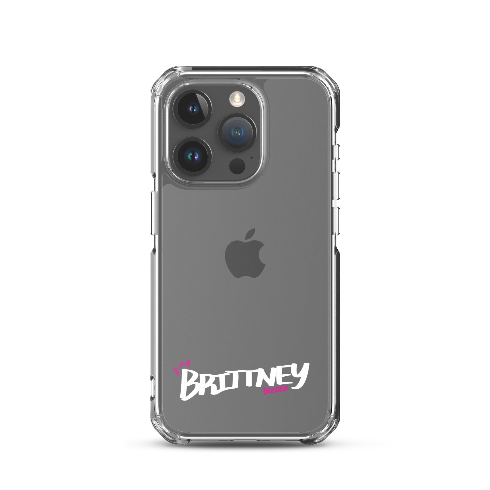 Clear iPhone Case - Brittney Blessed