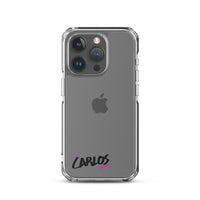 Clear iPhone Case - Carlos Blessed