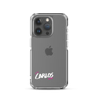 Clear iPhone Case - Carlos Blessed