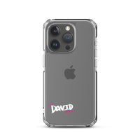 Clear iPhone Case - David Blessed